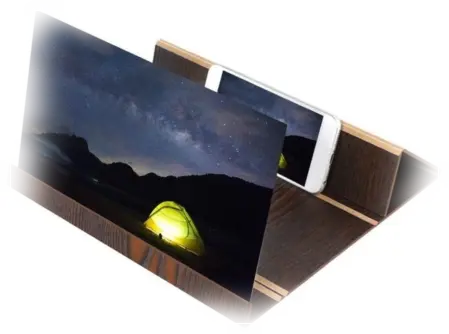 3D zvětšovač obrazovky pro smartphony