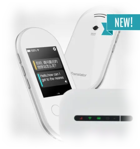 Kapesní překladač řečí Anobic VT WF2 Pro White Kapesní překladač řečí Anobic VT WF2 Pro White