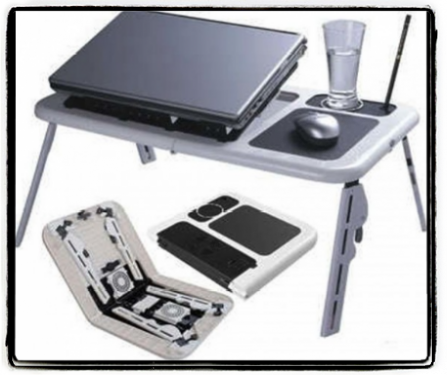 Chladiaci stolík pod notebook