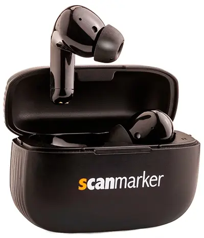 Bezdrátová sluchátka Bluetooth Scanmarker.