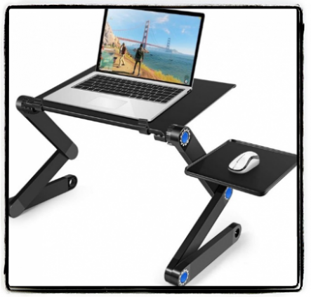 Multifunkční polohovatelný stojan pro laptop