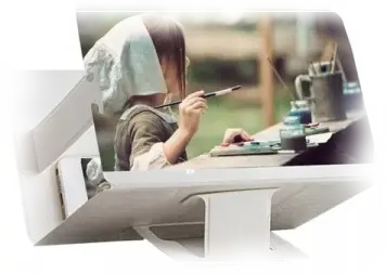 Zvětšovací 3D obrazovka (Bílá)